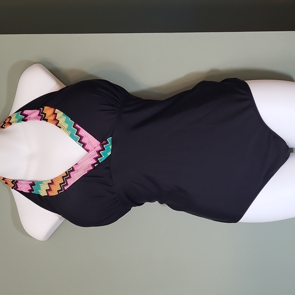 Coogi One piece Swim wear.  Padded cup - Picture 1 of 14